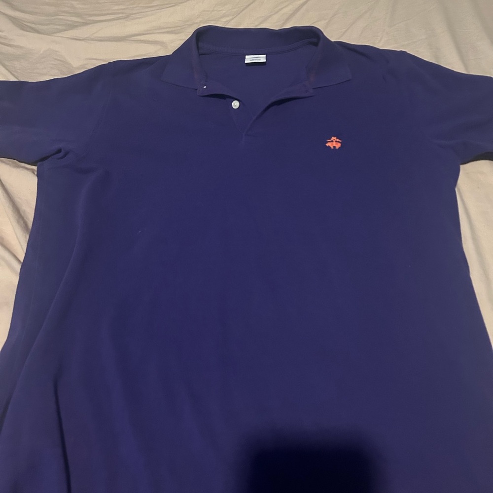 Used blue Brooks Brothers Size Large polo shirt
